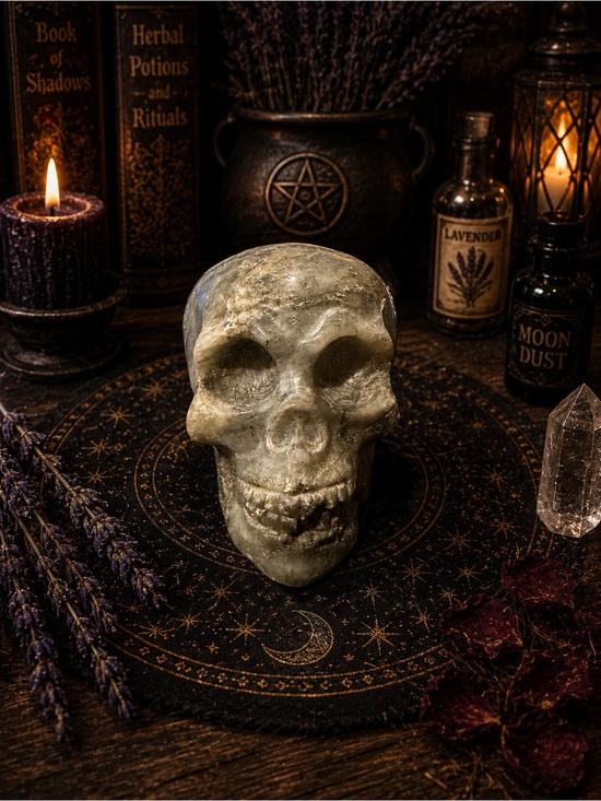 Other - Labradorite Skull